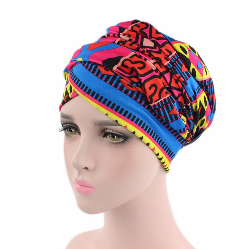 Easy Wearing African Head Wrap